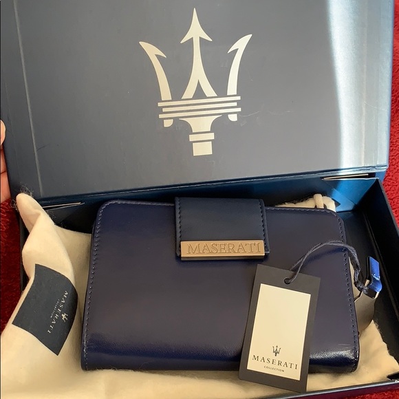 Maserati Handbags - NWT Authentic Maserati Wallet